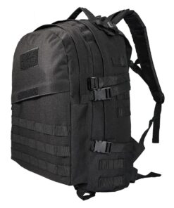 Tactical Combat Camouflage Bag Outdoor Sports Pack Hiking Rucksack Knapsack - Black