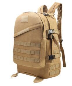 Tactical Combat Camouflage Bag Outdoor Sports Pack Hiking Rucksack Knapsack - Khaki