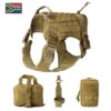 Tactical Dog Harness Vest Set - M