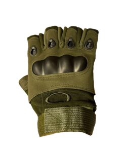 Tactical Gloves Fingerless - Green