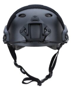 Tactical Helmet Gear Paintball Head Protector -  Black