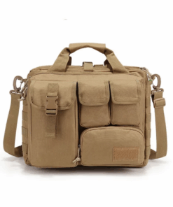 Tactical Messenger laptop Bag - Khaki