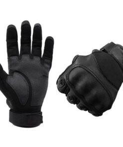 Tactical Military Gloves Rubber Knuckle Gloves Cut Prevention - XL
