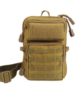 Tactical Military Molle Pouch Belt Waist Pack Bag for Hunting - Brown