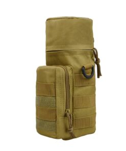Tactical Military Water Bottle Bag - Khaki