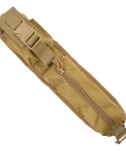 Tactical Molle Backpack Shoulder Strap Pouch - Tan