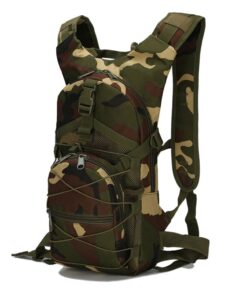 Tactical Outdoor Hydration Backpack - Army camo