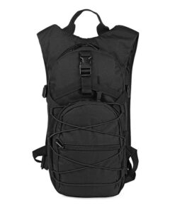 Tactical Outdoor Hydration Backpack - Black