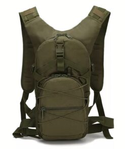 Tactical Outdoor Hydration Backpack - Olive green