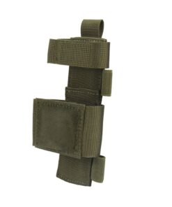 Tactical Outdoor Molle Flashlight Pouch Organizer Holster Bag - Green