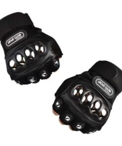 Tactical Pair Nylon Half Finger Motorcycle Outdoor Sport Gloves