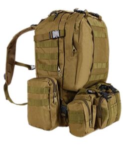 Tactical Rucksacks Military Backpack - Khaki (55l)