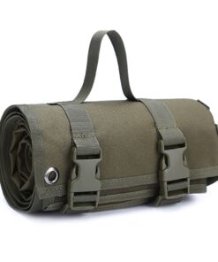 Tactical Shooting Mat Portable Roll Up Light Foldable Picnic Camping Pad - Green