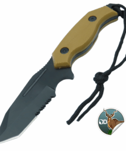 Tactical Tanto with Serrated Edge