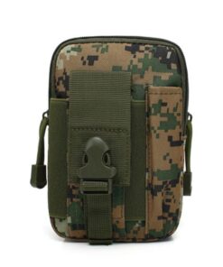 Tactical Utility Bag MOLLE Pouch JY-60 - Dimension 18x13cm- Jogging Hiking - Camo