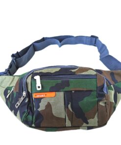 Tactical Waist Pack Camo Fanny Pack Outdoor Sports - PLA - Jungle Green