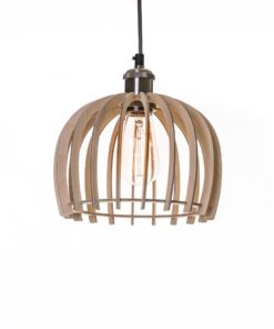 Taillifer-Igloo 22-Pendant light- Birch Plywood-Pure