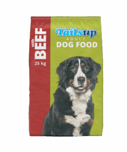 Tailsup with Beef Dry Dog Food 25kg