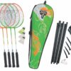 Talbot-Torro Attacker Plus 4 Player Badminton Set