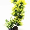Tall Aquarium Plants Fish Tank Decorations - 23cm Green & Yellow Plants