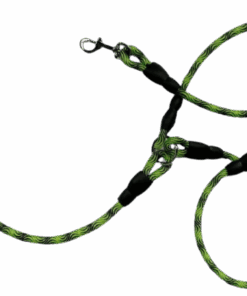 Tangle Free Double Dog Leash - Green