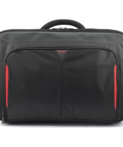 Targus Classic 17-18" Clamshell Laptop Bag - Black/Red