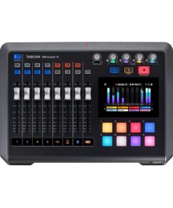 Tascam Mixcast 4 Podcast Mixer, Recorder, and USB Audio Interface