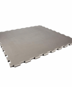 Tatami Interlocking Puzzle Mat - Grey/Black (100cm x 100cm x 4cm) - 8 Pack