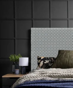 Tate King Headboard, Beige