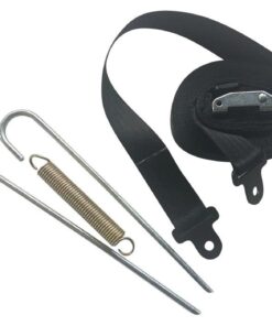 Tauro Storm Strap Kit - 50mm x 12.0m c/w Spring and Hooks Heavy Duty