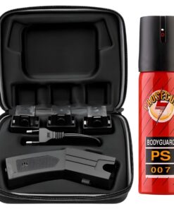 Tazer / Stun Gun + 3 Cartridges with Pepper Spray