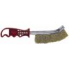 TORK CRAFT Wire Hand Brush (Brass Coated)