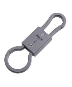 TC4 Titanium Alloy Vintage EDC Two-way Carabiner/Keyring