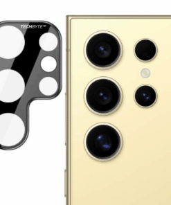 TechByte Tempered Glass Lens Protector for Samsung Galaxy S24 Ultra (2024)