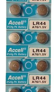 Techme  Button Cell Battery 1.5V AG13 LR1154 / LR44 357 A76 Pack of 10