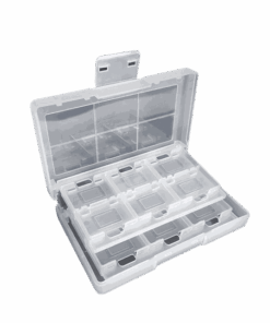 Techme Transparent 23 Card Game Card Storage Case for Nintendo Switch