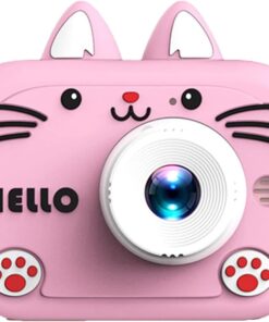 Techme X900 Cat Kids Digital Photo & Video Dual Lens Rechargeable Camera