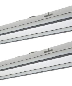Teempeest Modern Indoor Oval LED Ceiling Light 60W - 2 Pack