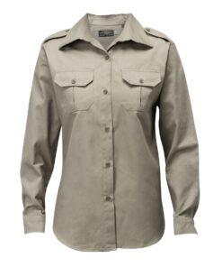 Teesav - Ladies Long Sleeve Full Button Shirt - SA 34