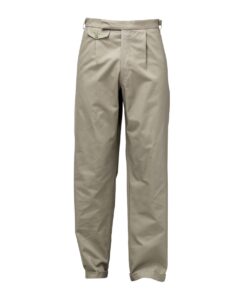Teesav - Mens Button Fly Trousers - Khaki - SA 32