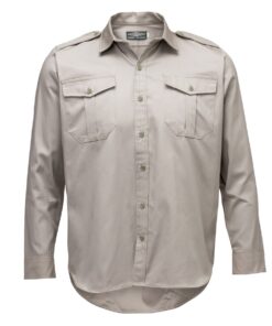 Teesav - Mens Long Sleeve Full Button Shirt