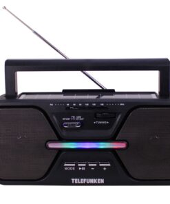 Telefunken Solar Panel Chargeable Portable Bluetooth Radio Speaker THP-2535