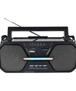 Telefunken THP-2535 Portable Bluetooth FM Radio - Solar Panel