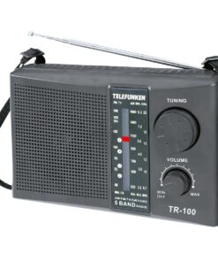 Telefunken TR-100 Portable Radio - Black