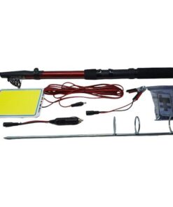 Telescopic Fishing Rod Outdoor Lantern Led Camping Light