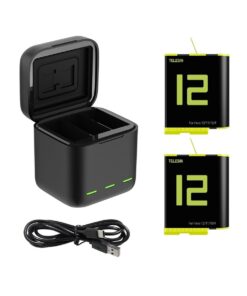 Telesin Triple Battery Charger Box for GoPro Hero 12 Black