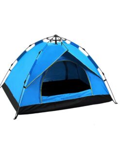 Tent-005-Bl, 3~4 Sleeper Tent - Blue