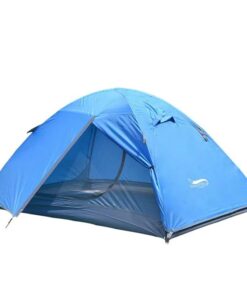 Tent-007, 2 Sleeper Double Layer Tent - Blue
