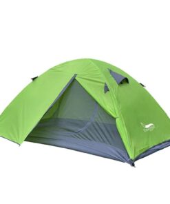 Tent-007, 2 Sleeper Double Layer Tent - Green