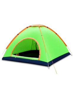 Tent-008, 3-4 Sleeper Dual Door Tent - Green